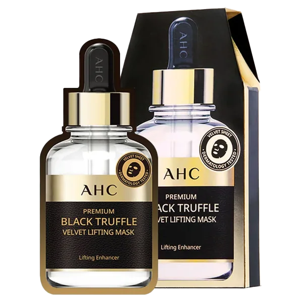 AHC - Premium Black Truffle Velvet Lifting Mask Set 25g. (5 Sheets)