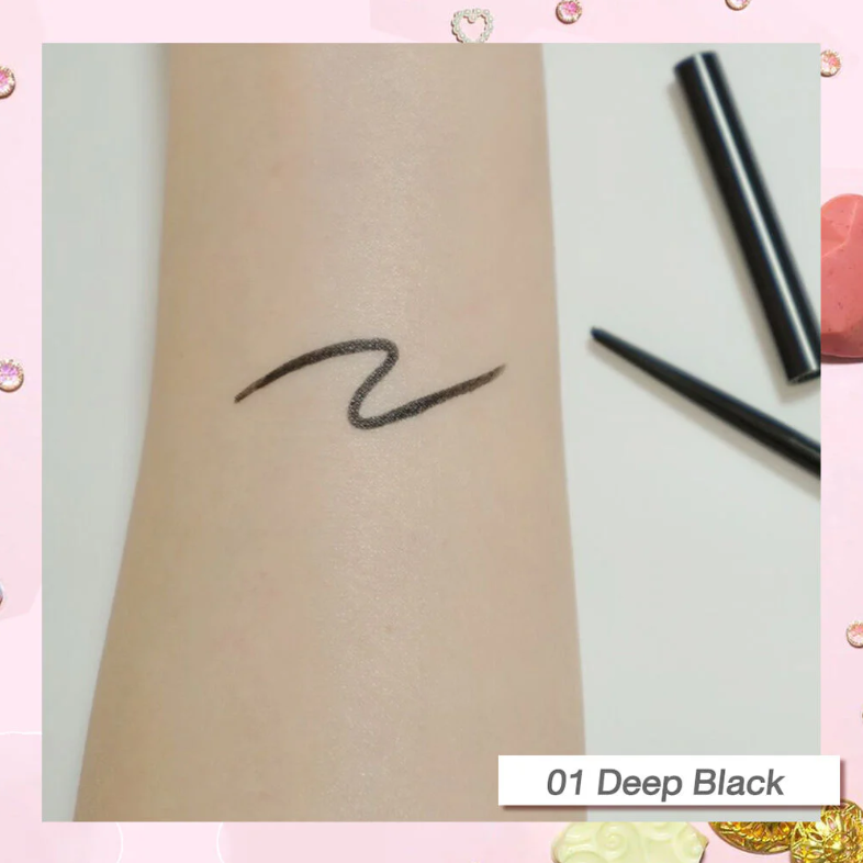 Canmake - Creamy Touch Liner #01 Deep Black 0.10g.