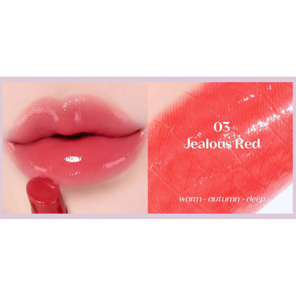 Etude - Color Lasting Glow Stick #03 Jealous Red 3.2g.