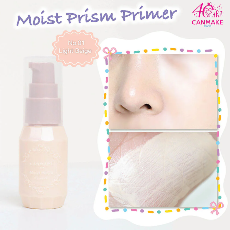 Canmake - Moist Prism Primer #01 Light Beige 25g.