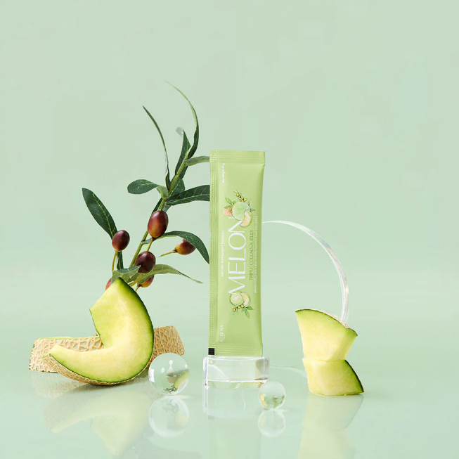 Rebina - Melon Triple Collagen Jelly 25g. (7 Sachets)