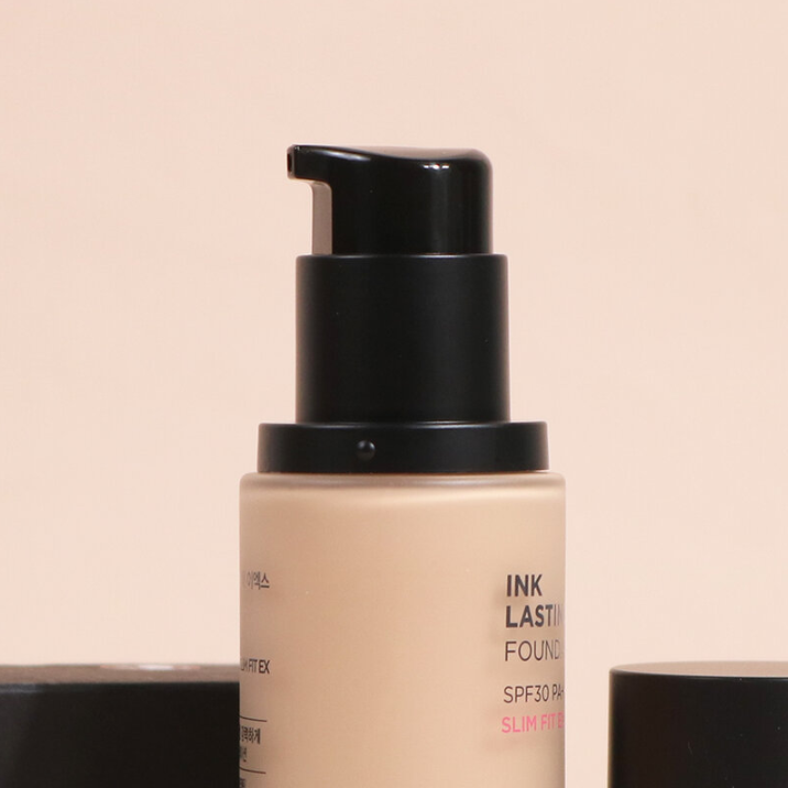 The Face Shop - Fmgt Ink Lasting Foundation Slim Fit EX SPF30 PA++, #N203 30ml.