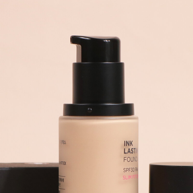 The Face Shop - Fmgt Ink Lasting Foundation Slim Fit EX SPF30 PA++, #N203 30ml.