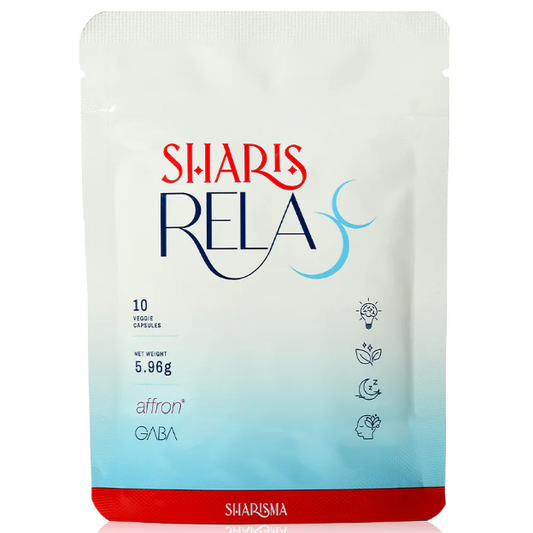 Sharisma - SharisRelax Improve Sleep Quality Relaxation, Focus and Good Mood (10 Capsules)