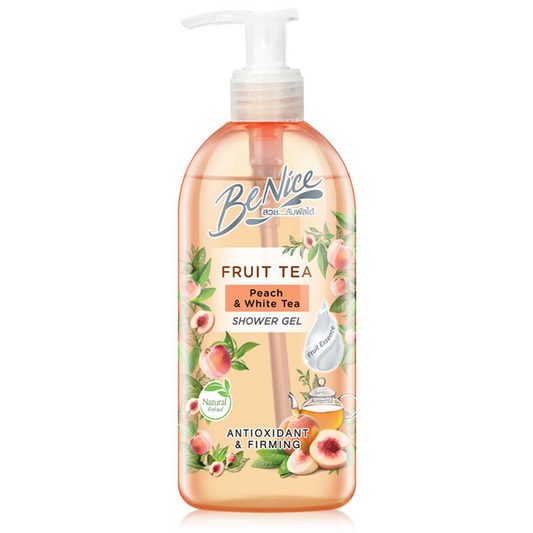 BeNice - Fruit Tea Peach & White Tea Shower Gel 450ml.