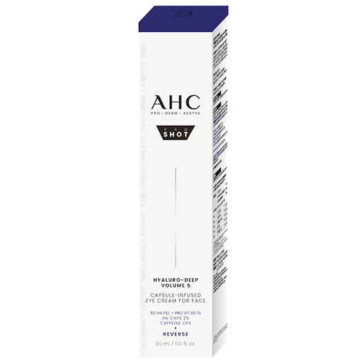 AHC - Pro Shot Hyaluro-Deep Volume 5 Capsule-Infused Eye Cream For Face 30ml.