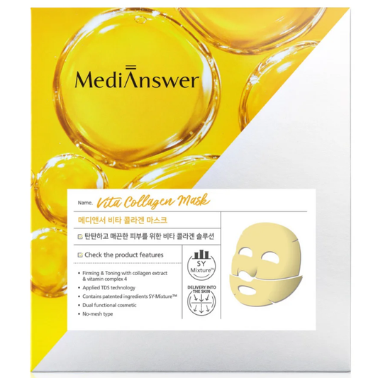 MediAnswer - Vita Collagen Mask (37g. x 5 Sheets)