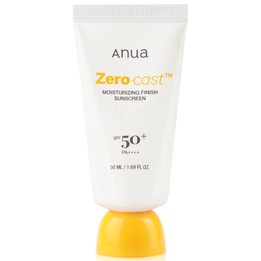 Anua - Zero-Cast Moisturizing Finish Sunscreen SPF50+ PA++++ 50ml.