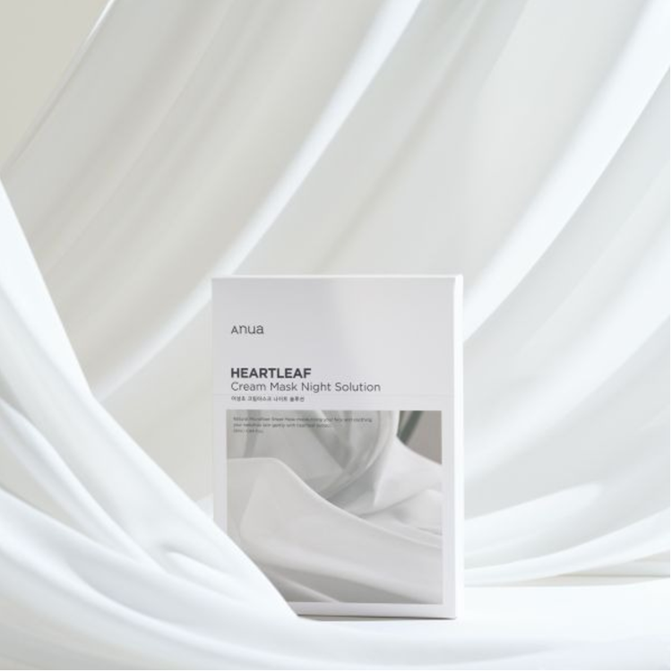 Anua - Heartleaf Cream Mask Night Solution 25ml. (Pack of 6)
