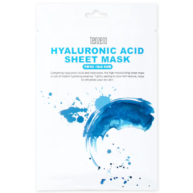 TENZERO - Hyaluronic Acid Sheet Mask 25ml. (Pack of 6)