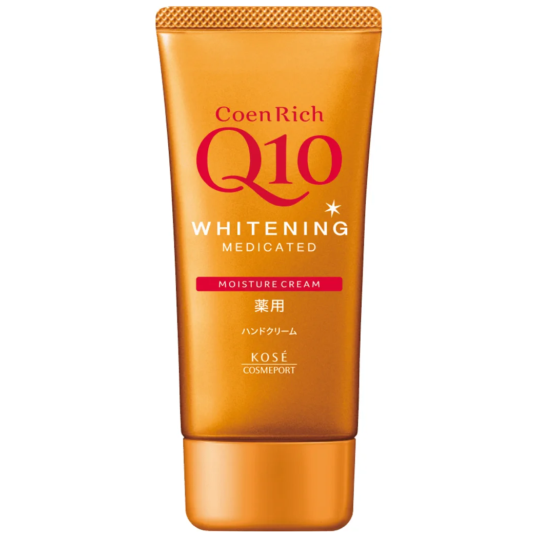 KOSE - CoenRich Q10 - Whitening Medicated Moisture Hand Cream 80g.