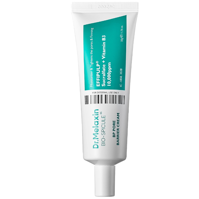 Dr.Melaxin - BP Pore Barrier Cream Bio-Spicule with Suucralfate + Vitamin B3 50g.