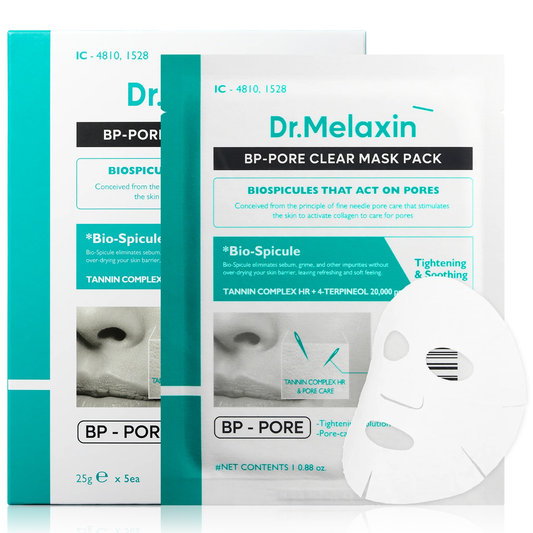 Dr.Melaxin - BP-Pore Clear Facial Mask Pack (5 Sheets)