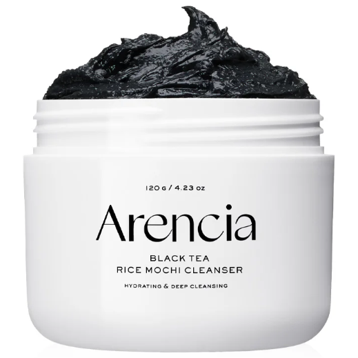 Arencia - Black Tea Rice Mochi Cleanser 120g.