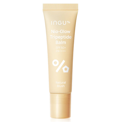 INGU - Skin Nio-Glow Tripeptide Balm SPF50+ PA++++, Natural Blush 10ml.