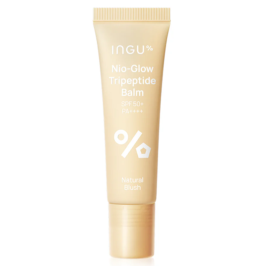INGU - Skin Nio-Glow Tripeptide Balm SPF50+ PA++++, Natural Blush 10ml.