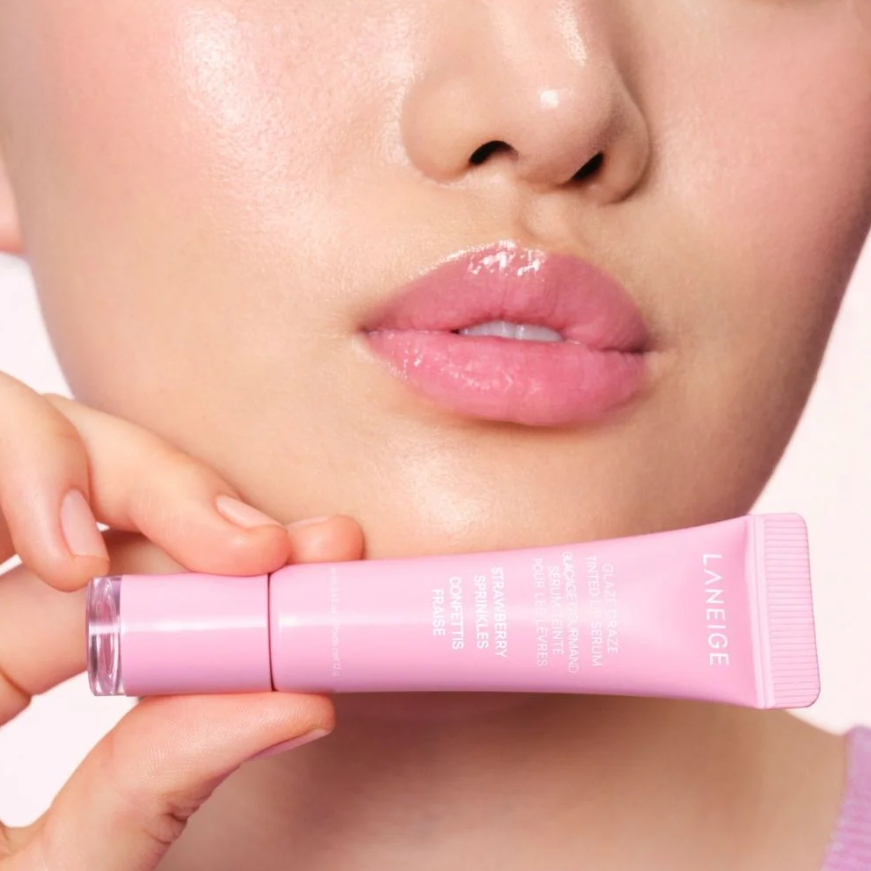 Laneige - Glaze Craze Tinted Lip Serum #Strawberry Sprinkles 12g.