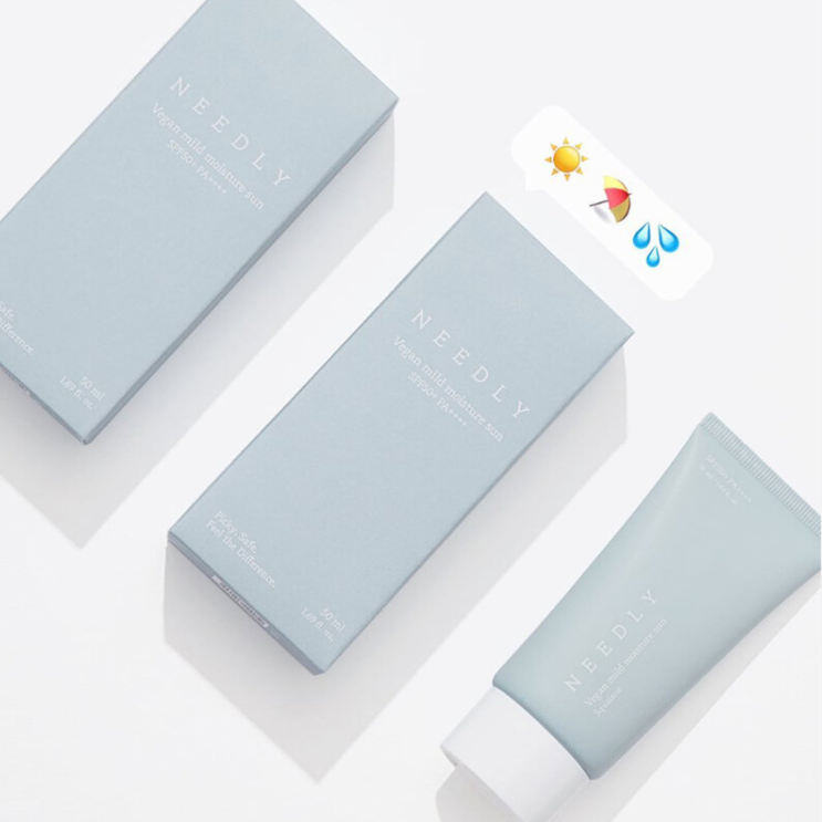 NEEDLY - Vegan Mild Moisture Sun SPF50+ PA++++ 50ml.