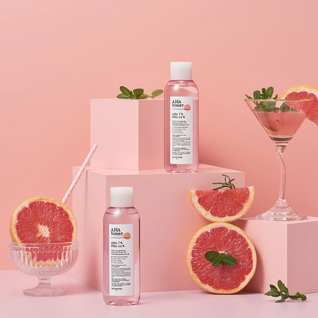 Skinfood - Pink Grapefruit AHA Toner 200ml.