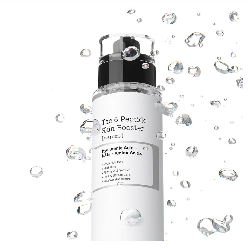 COSRX - The 6 Peptide Skin Booster Serum with Hyaluronic Acid + NAG + Amino Acids 150ml.