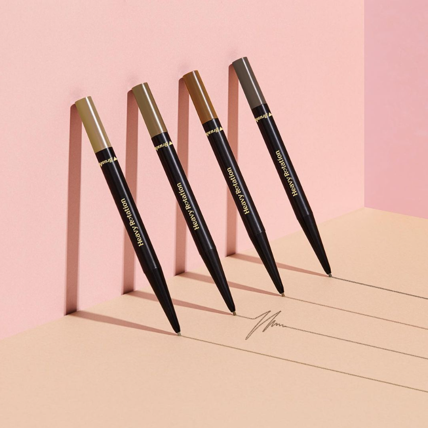 Kiss Me - Heavy Rotation Eyebrow Pencil 1.6mm #08 Ash Gray 0.09g.