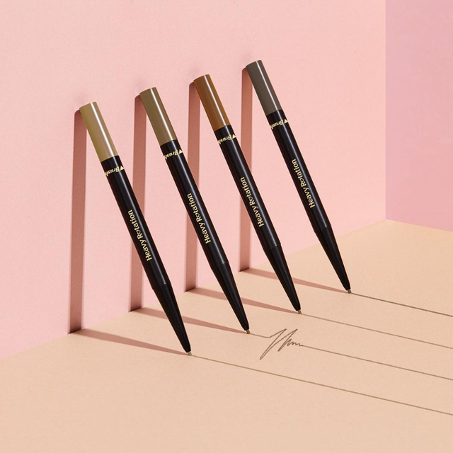 Kiss Me - Heavy Rotation Eyebrow Pencil 1.6mm #08 Ash Gray 0.09g.