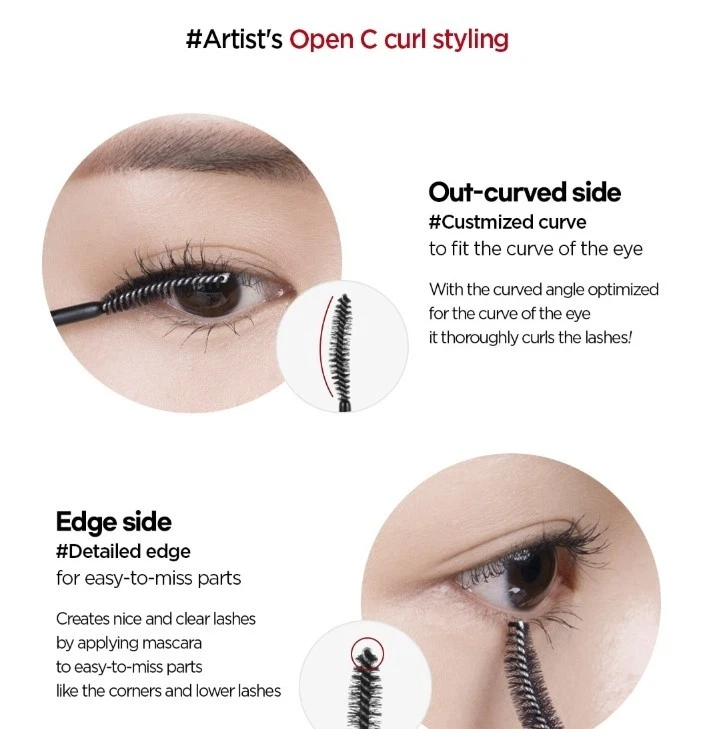 Jung Saem Mool - Style Up Lash Mascara #Basic Black 7g.