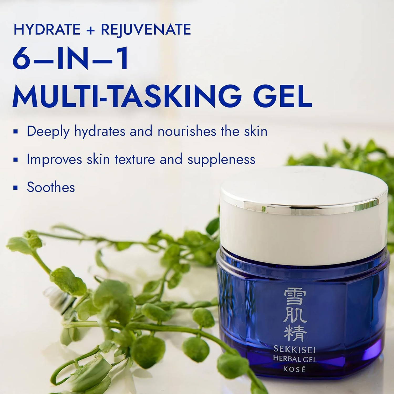 KOSE - Sekkisei Brightening Herbal Multi Gel Cream 78ml.