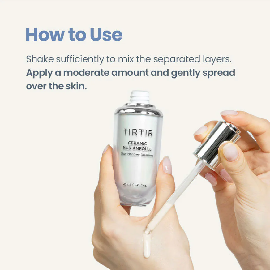 TIRTIR - Ceramic Milk Ampoule 40ml.