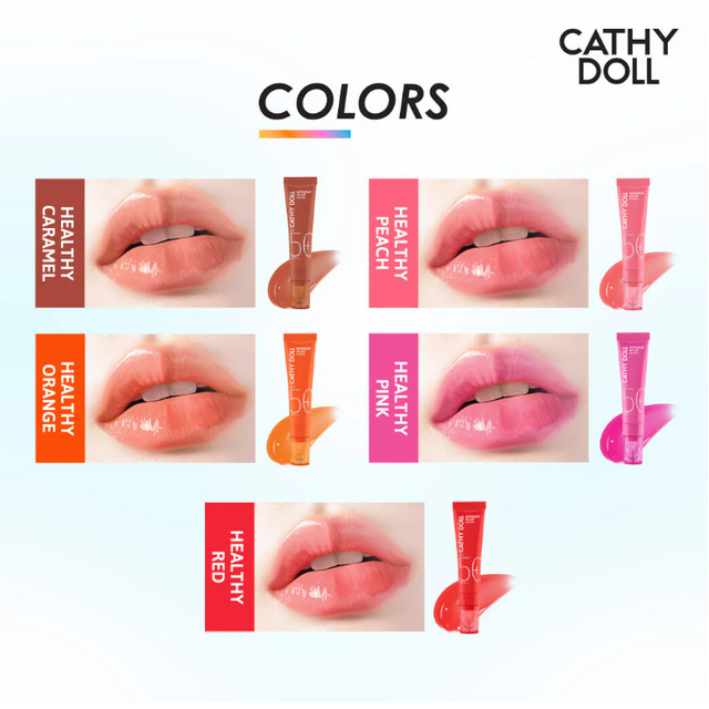 Cathy Doll - Intensive UV Lip Serum #Healthy Pink SPF50+ PA++++ 10ml.