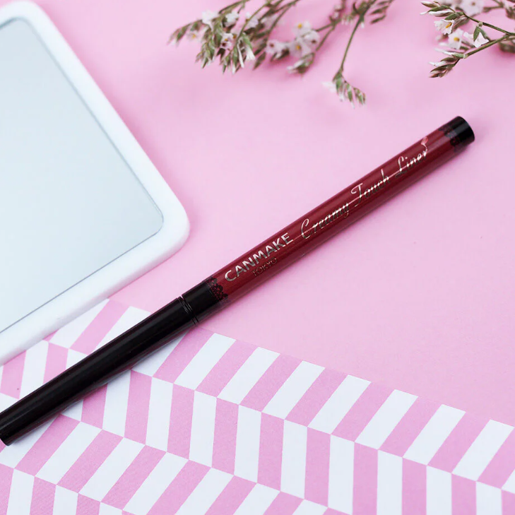 Canmake - Creamy Touch Liner #04 Garnet Burgundy 0.10g.