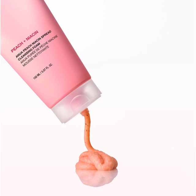 Anua - Peach Niacin Spread Cleansing Foam 150ml.