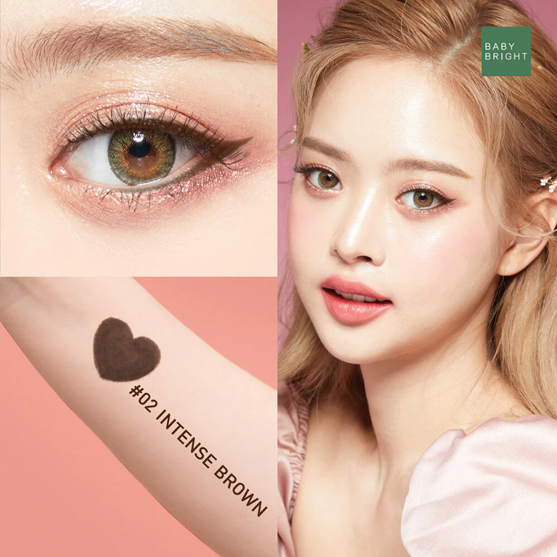 Baby Bright - 2 in 1 Tiny & Slim Liner #01 Over Black 0.1g.