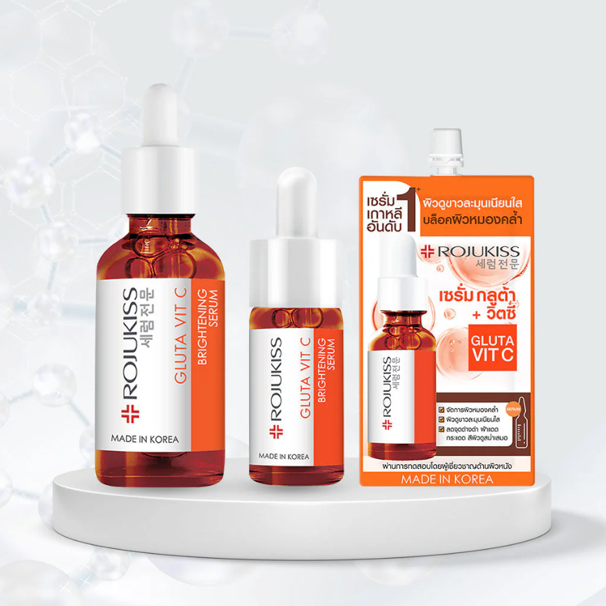 Rojukiss - Gluta Vit C Brightening Serum 7.5ml. (Pack of 6)