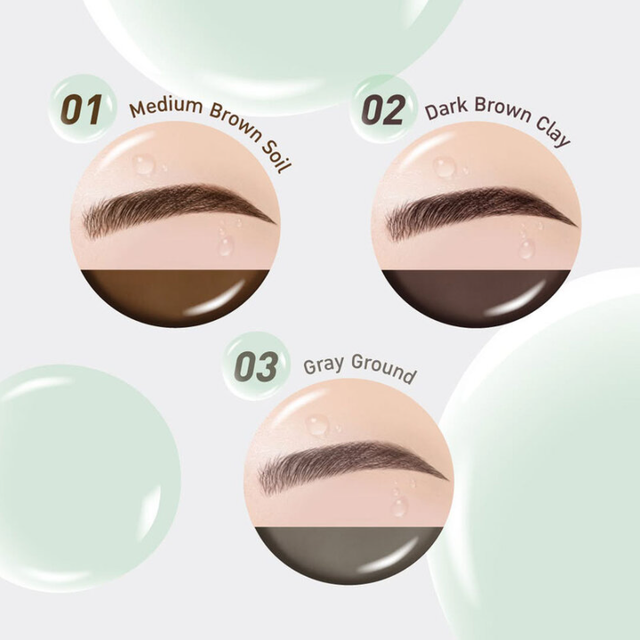 Baby Bright - Aloe Vera Gel Eyebrow Liner #03 Gray Ground 0.6g.