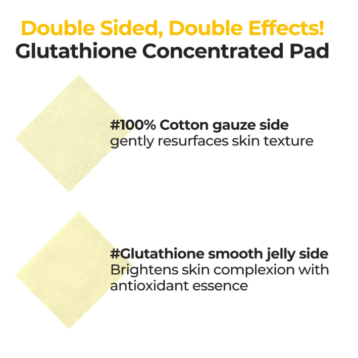 Numbuzin - No.5+ Glutathione Vitamin Concentrated Toner Pad 180ml. (70 Pads)