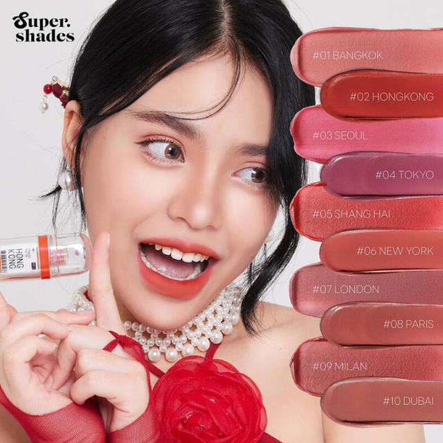 SuperShades - BKK Bangkok Travel Matte Lip Comfy 5ml.