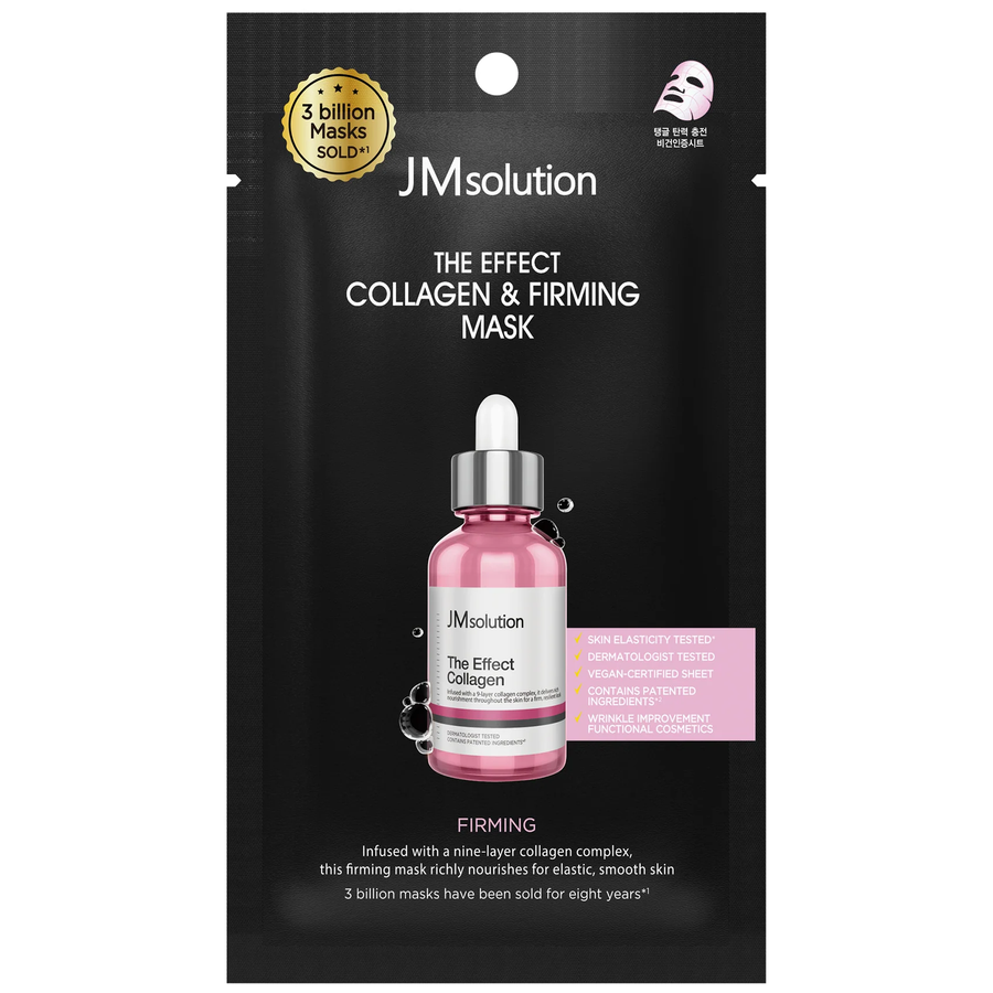 JM Solution - The Effect Collagen & Firming Mask 24ml. (Pack of 3)