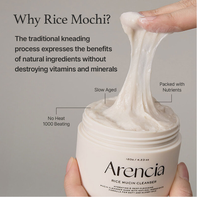 Arencia - Rice Mucin Cleanser 120g.
