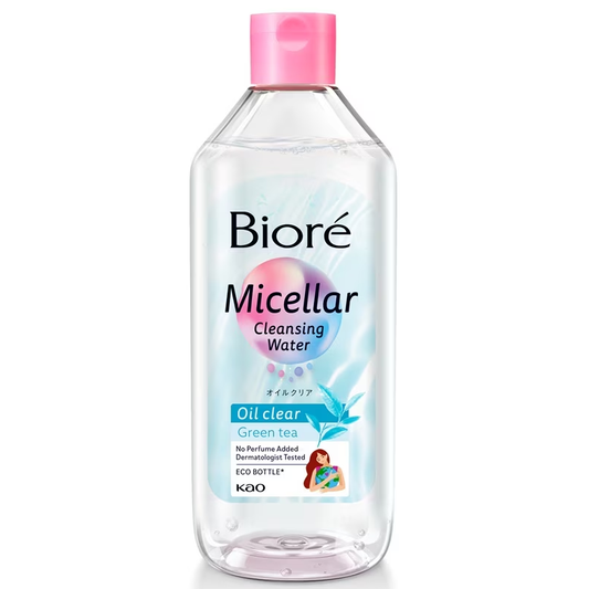 Biore - Micellar Cleansing Water Oil Clear Green Tea 400ml.