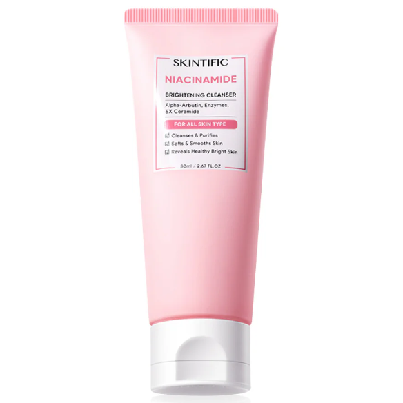 Skintific - Niacinamide Brightening Cleanser 80ml.