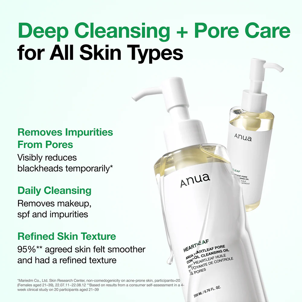 Anua - Heartleaf Pore Control Cleansing Oil 200ml.