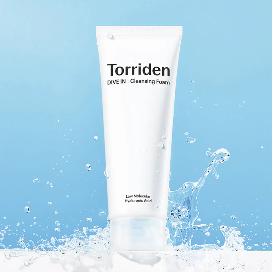 Torriden - Dive In Low Molecular Hyaluronic Acid Cleansing Foam 150ml.