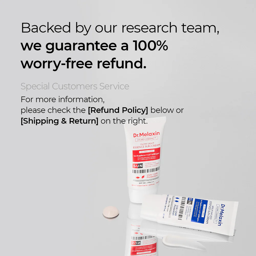 Dr.Melaxin - Hydro Ceramic HX Serum Infused Waterfull Essence Sunscreen Cream SPF50+ PA ++++ 50ml.