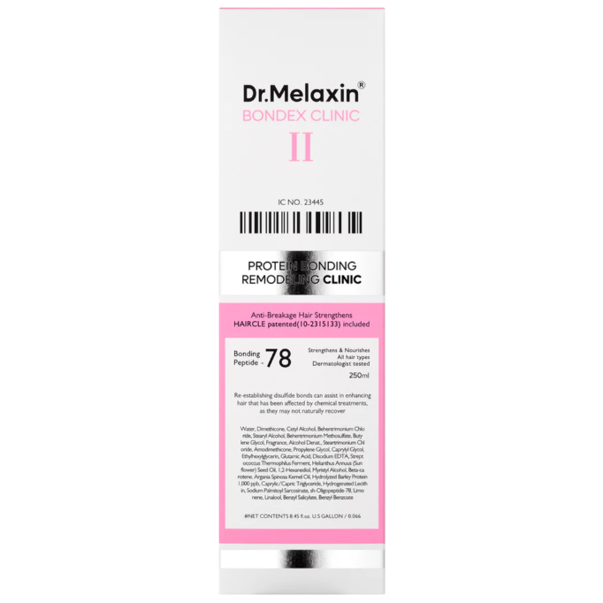 Dr.Melaxin - Bondex Protein Bonding Remodeling Clinic Treatment 250ml.