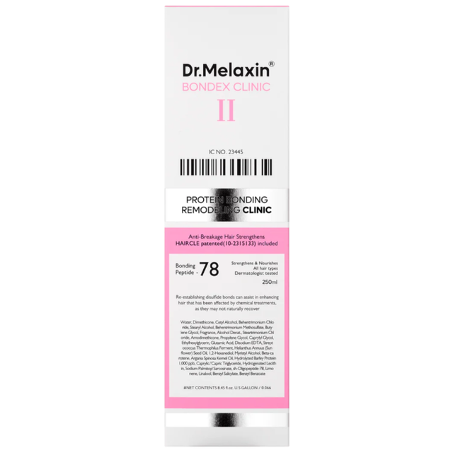 Dr.Melaxin - Bondex Protein Bonding Remodeling Clinic Treatment 250ml.