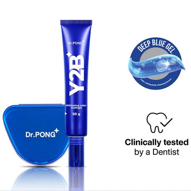Dr.PONG - Y2B Whitening Color Toothgel 50g.