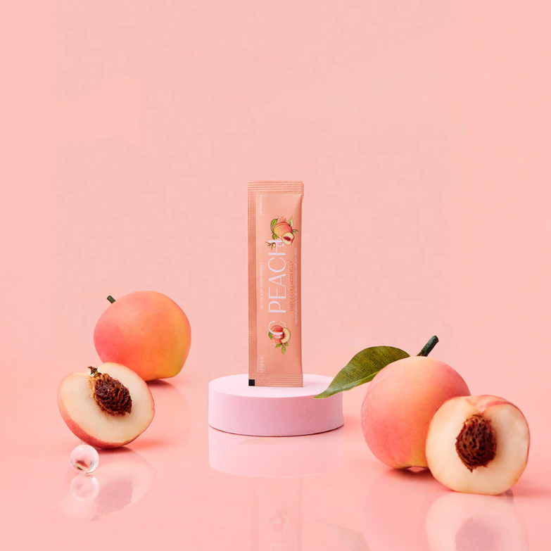 Rebina - C Peach Triple Collagen Jelly 25g. (7 Sachets)