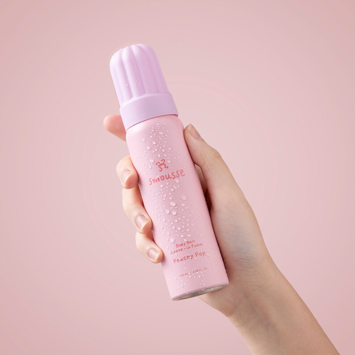 Smousse - Silky Hair Leave-In Foam Peachy Pop 100ml.
