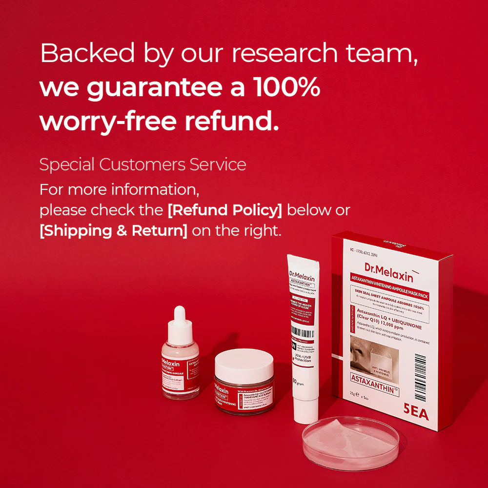 Dr.Melaxin - Astaxanthin Brightening Ampoule with Tranexamic Acid 30ml.